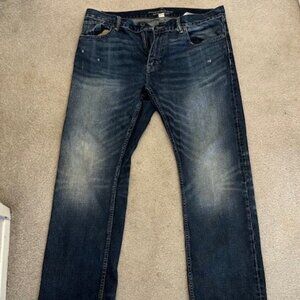 Banana Republic Jeans Men’s 35” Vintage Straight 30” Inseam ~ 003